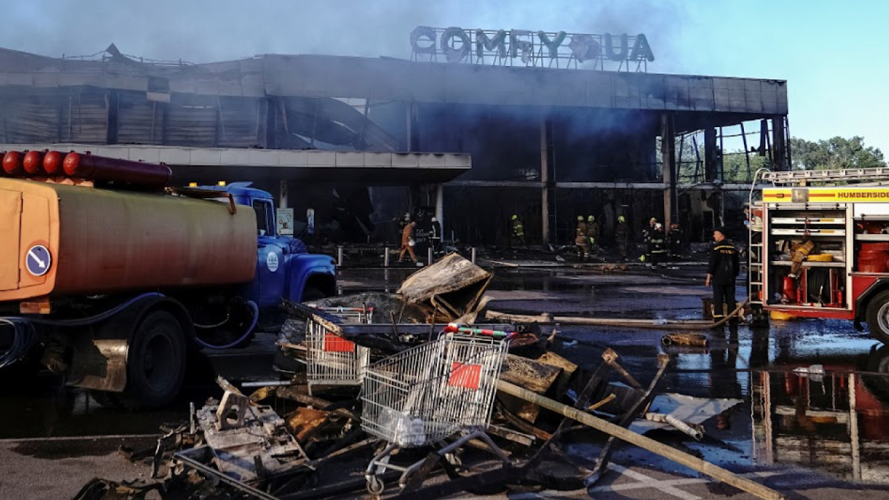 Un ataque con misiles lanzado por Irán