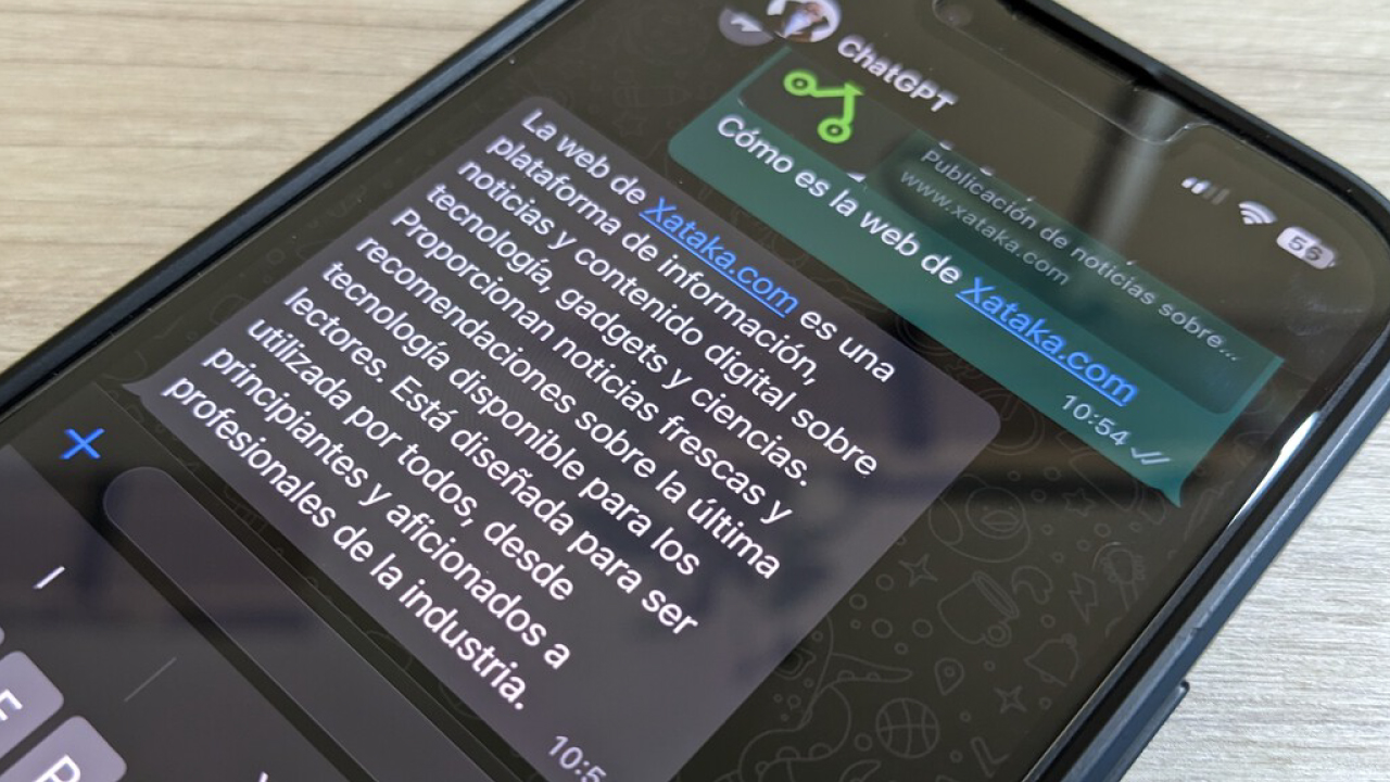 ChatGPT en WhatsApp