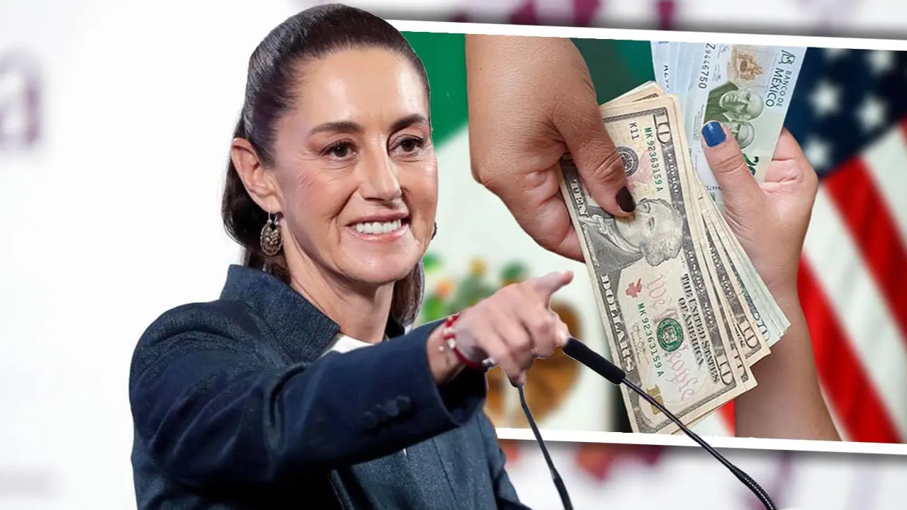 La presidenta Claudia Sheinbaum en conferencia de prensa.